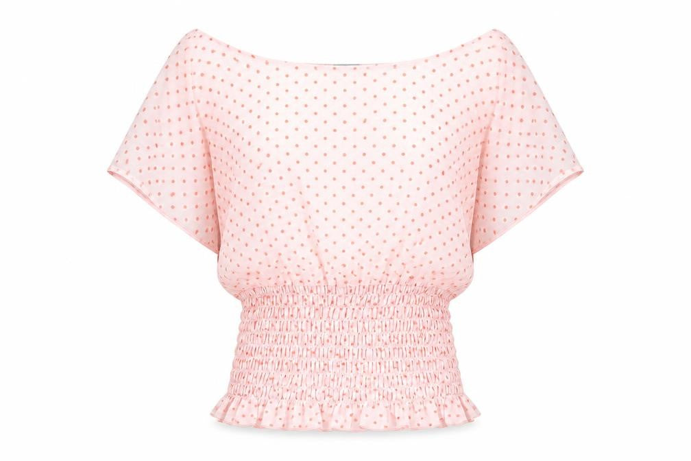 Womens UK Size 6 ASOS Pink Basic Blouse
