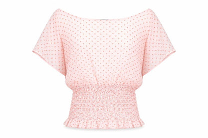Womens UK Size 6 ASOS Pink Basic Blouse