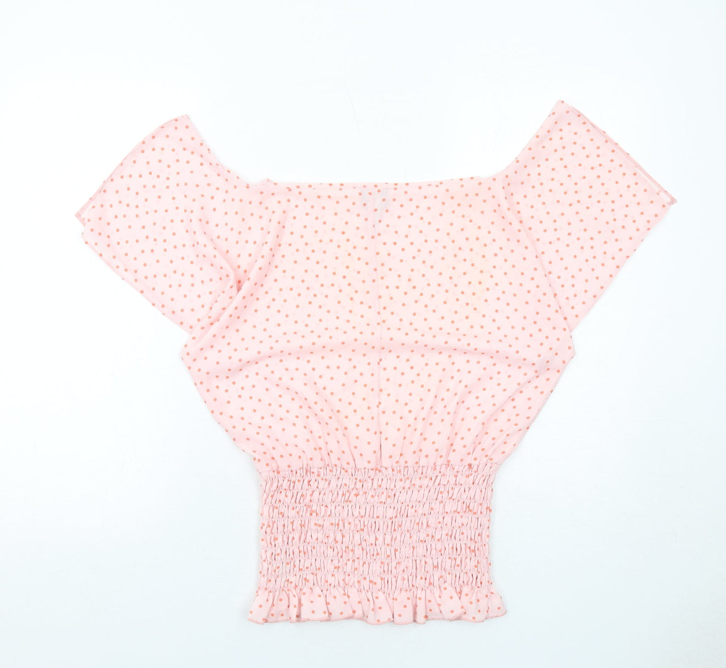 Womens UK Size 6 ASOS Pink Basic Blouse