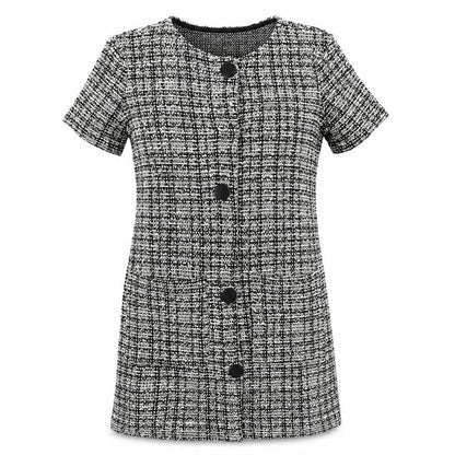 Zara Womens Black Cotton A-Line Size S Round Neck Pullover