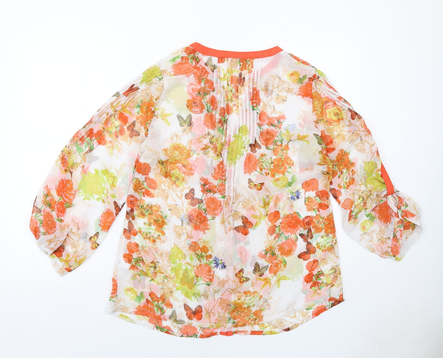 Womens UK Size 12 Together Multicoloured Basic Button-Up
