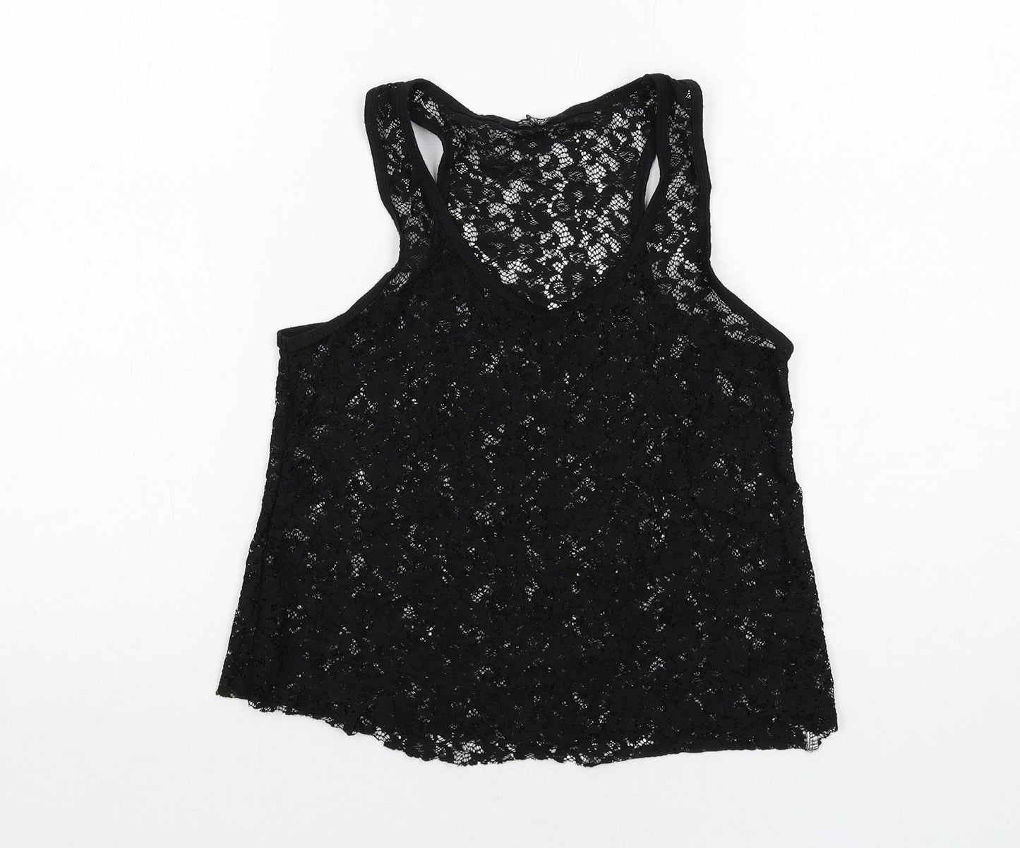 Womens UK Size 10 Select Black Basic Tank