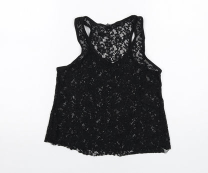 Womens UK Size 10 Select Black Basic Tank