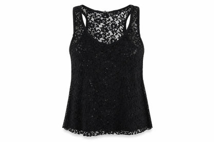 Womens UK Size 10 Select Black Basic Tank