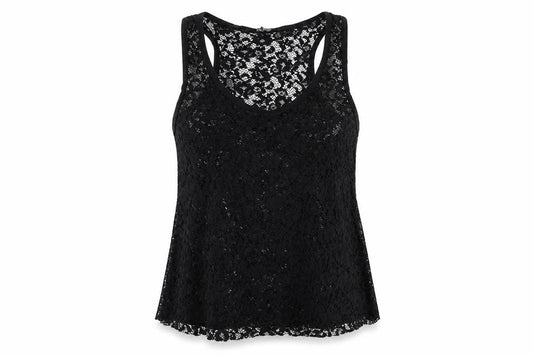 Womens UK Size 10 Select Black Basic Tank