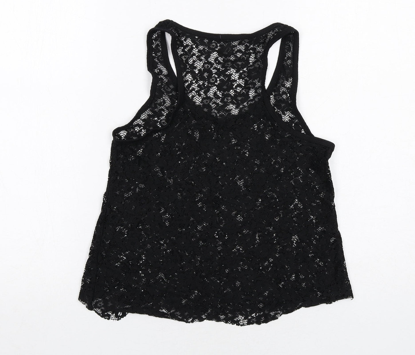 Womens UK Size 10 Select Black Basic Tank
