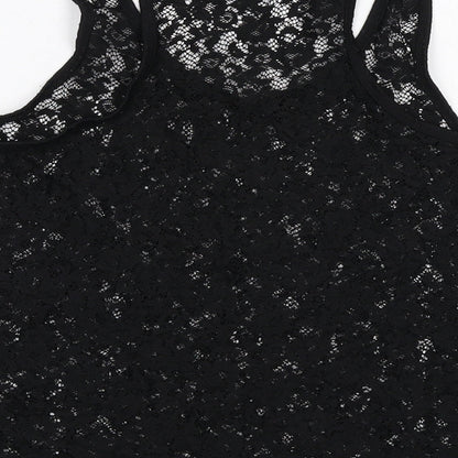 Womens UK Size 10 Select Black Basic Tank