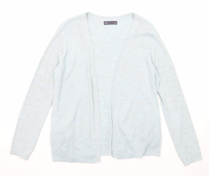 Womens UK Size M Marks and Spencer Blue Cardigan Jumper