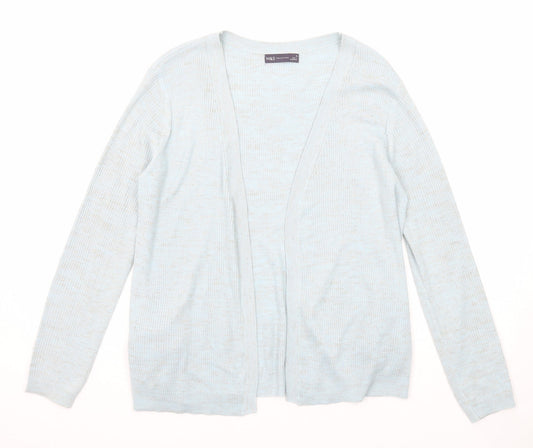 Womens UK Size M Marks and Spencer Blue Cardigan Jumper