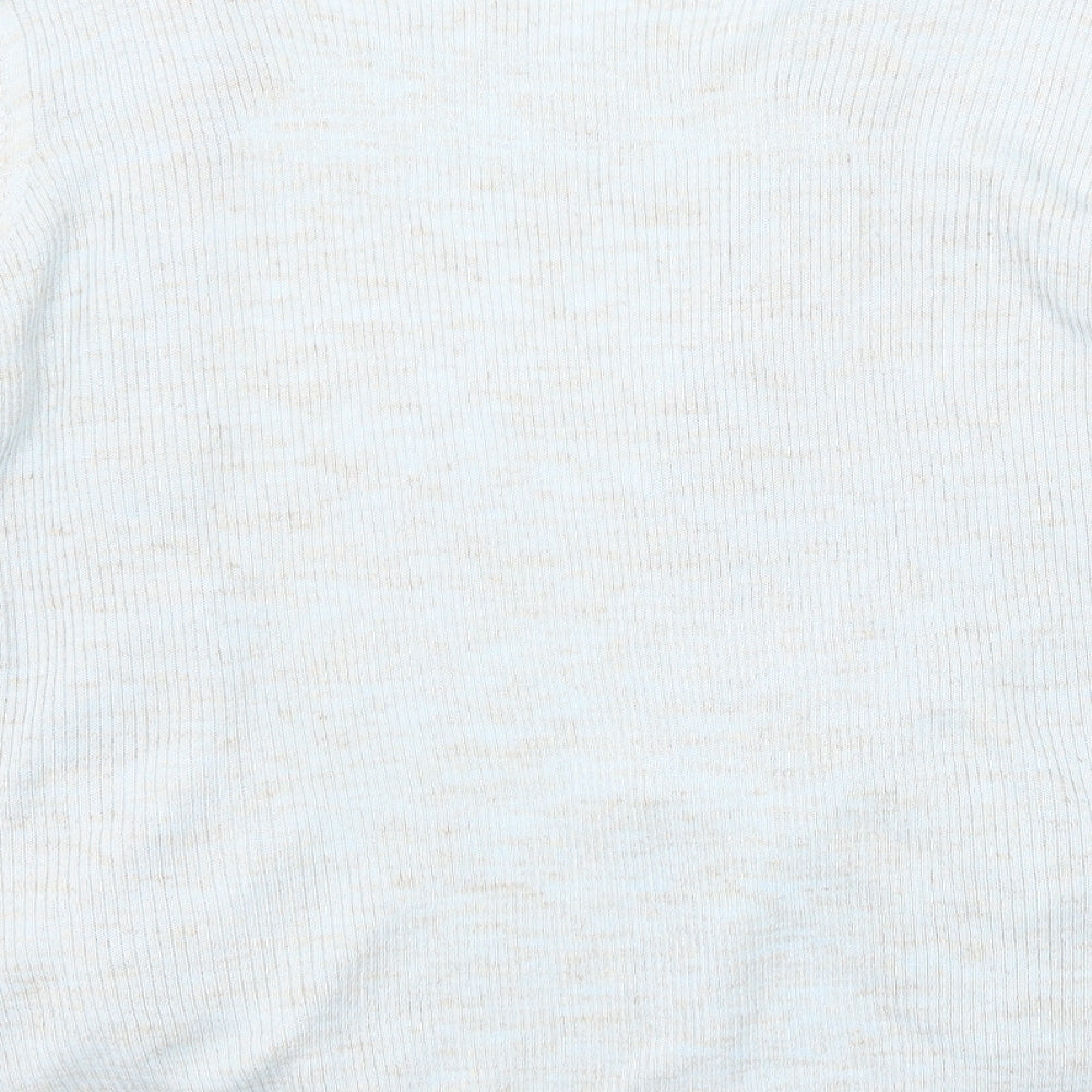 Womens UK Size M Marks and Spencer Blue Cardigan Jumper