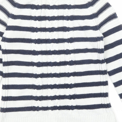 Womens UK Size S Splendid Blue Pullover Jumper