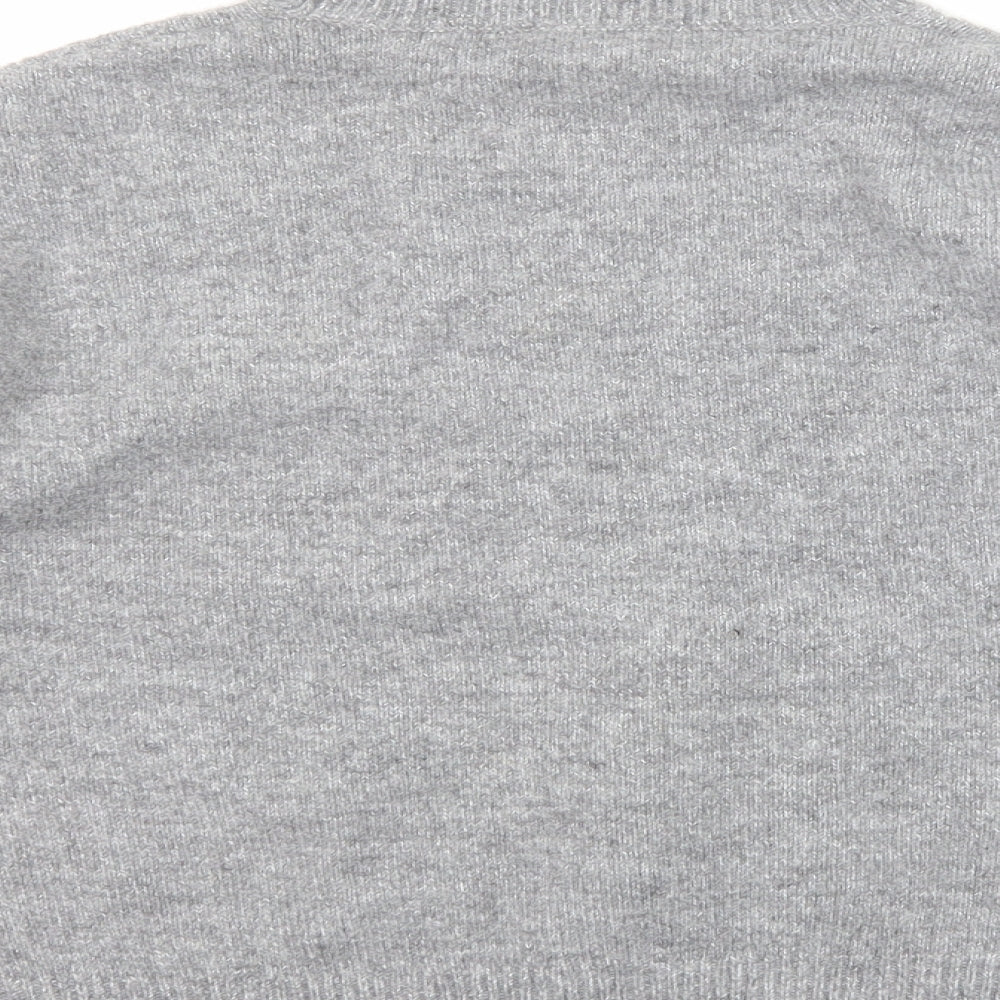 Womens UK Size M New Look Grey Pullover Jumper