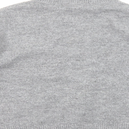 Womens UK Size M New Look Grey Pullover Jumper