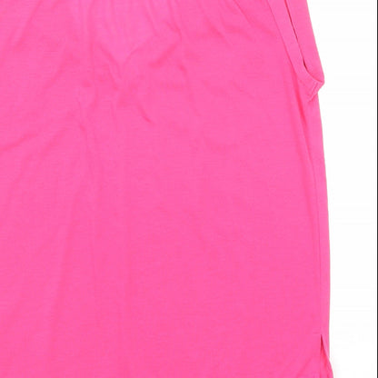 Womens UK Size S H&M Pink Basic Blouse