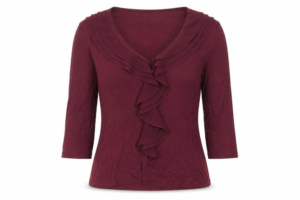 Womens UK Size XS H&M Purple Basic Blouse