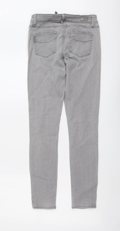 Womens UK Size 27 in Paige Regular Fit Skinny Grey Jeans