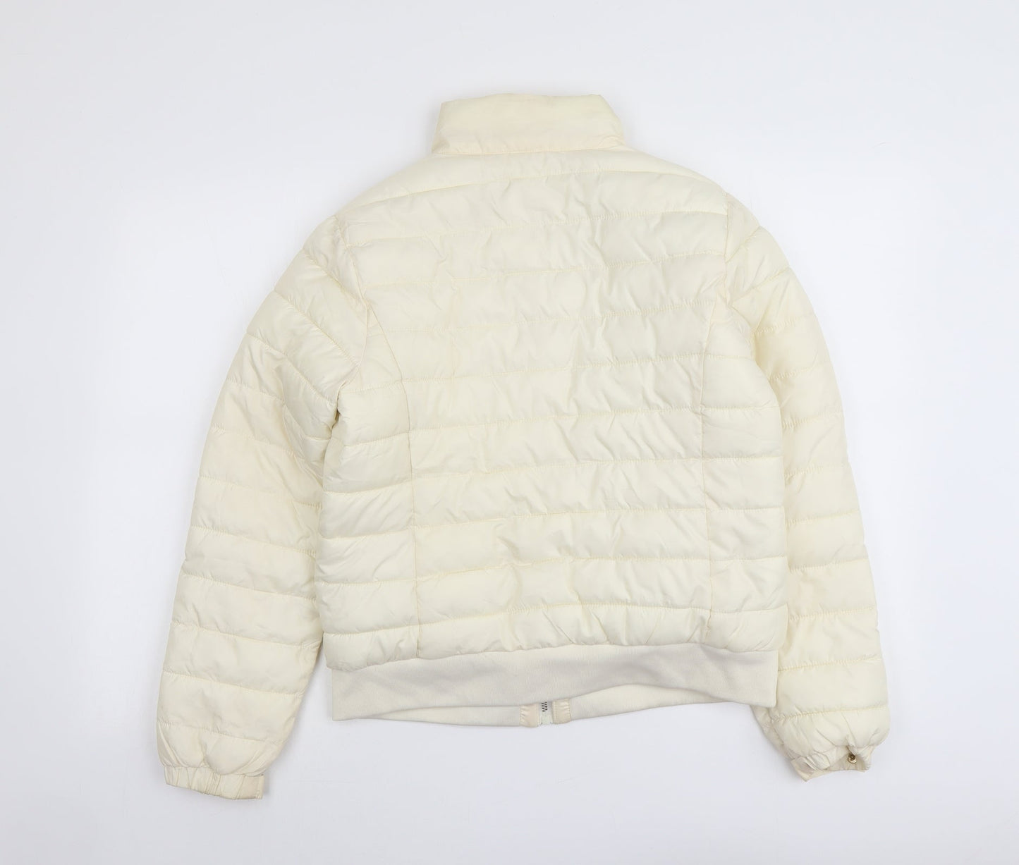 Womens UK Size S CI SONO Ivory Quilted Coat