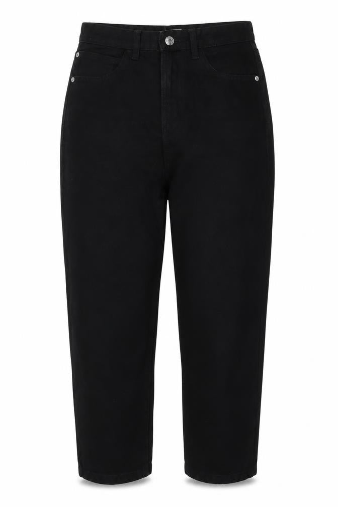 Womens UK Size 10 Dont Think Twice Regular Fit Mom Black Jeans