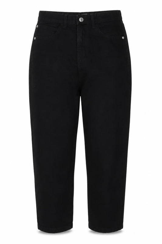 Womens UK Size 10 Dont Think Twice Regular Fit Mom Black Jeans