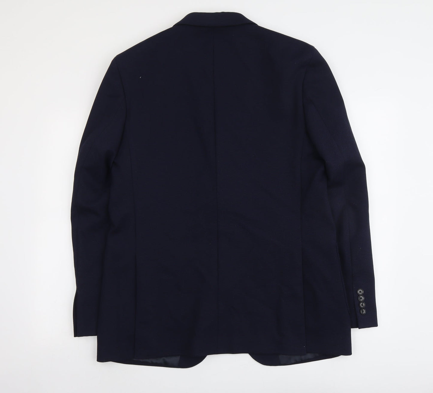 Mens UK Size 42 Marks and Spencer Regular Blue Suit Jacket