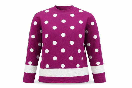Womens UK Size L Paramour Purple Pullover Jumper