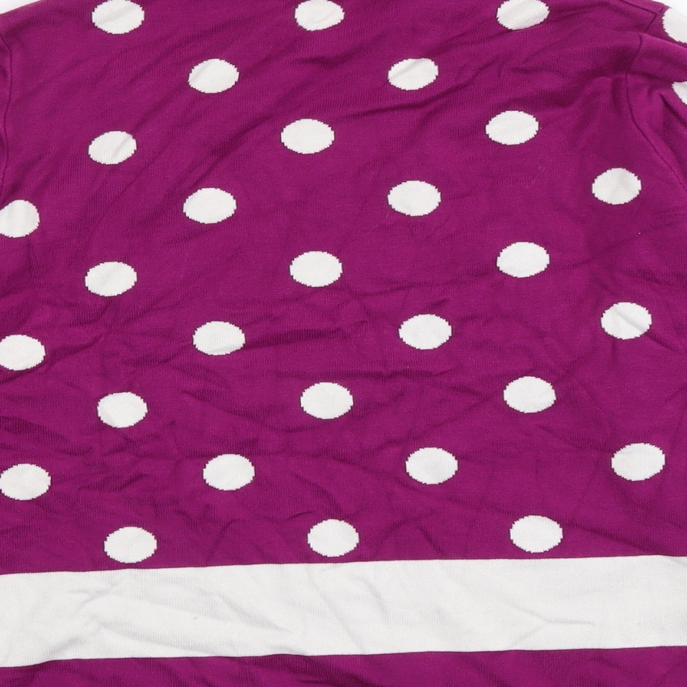 Womens UK Size L Paramour Purple Pullover Jumper