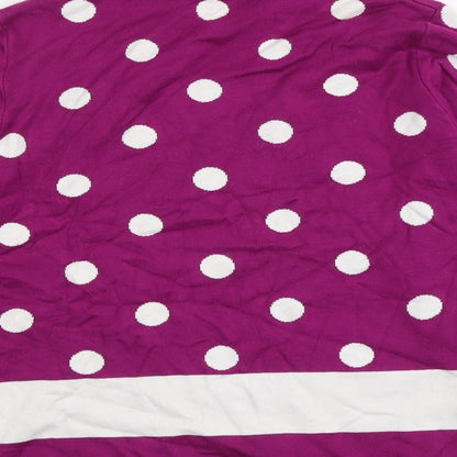 Womens UK Size L Paramour Purple Pullover Jumper