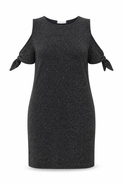 Dorothy Perkins Womens Black Polyester A-Line Size 10 Round Neck Pullover