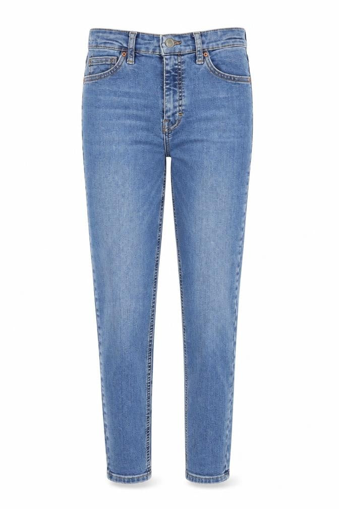 Womens UK Size 26 in Topshop Regular Fit Skinny Blue Jeans
