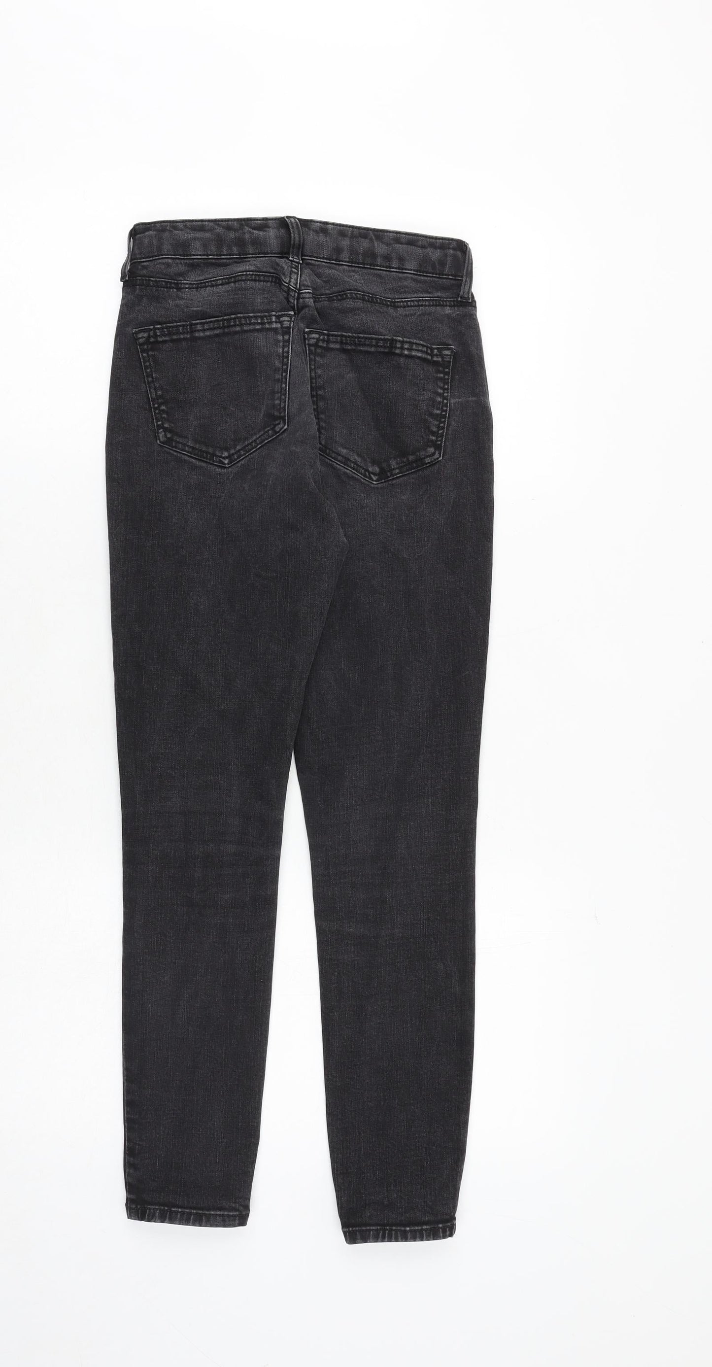 Gap Womens Grey Cotton Skinny Jeans Size 25 in Regular Zip