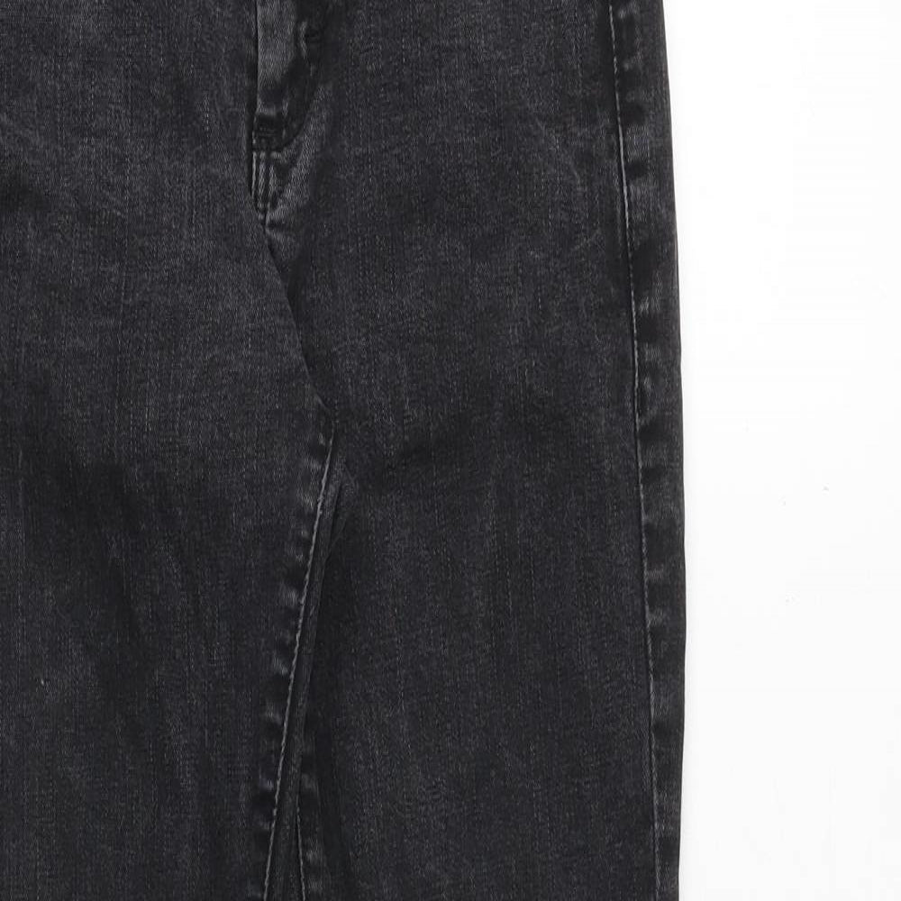 Gap Womens Grey Cotton Skinny Jeans Size 25 in Regular Zip