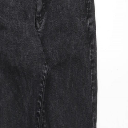 Gap Womens Grey Cotton Skinny Jeans Size 25 in Regular Zip