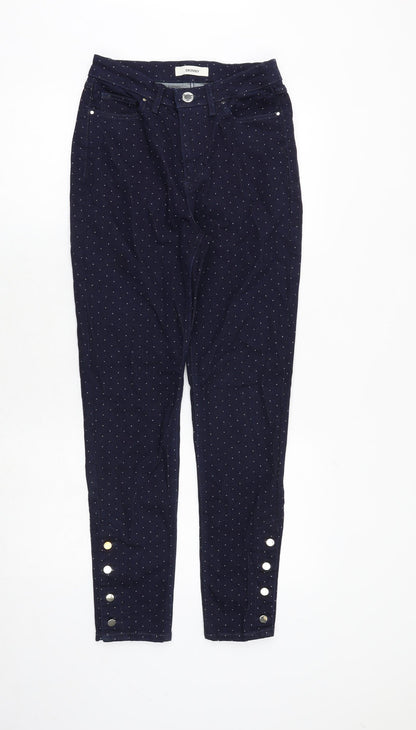 Womens UK Size 8 Marks and Spencer Regular Fit Skinny Blue Jeans