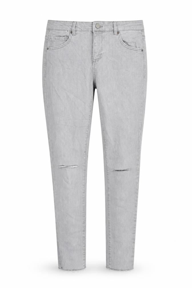 Womens UK Size 10 Pull&Bear Regular Fit Skinny Grey Jeans