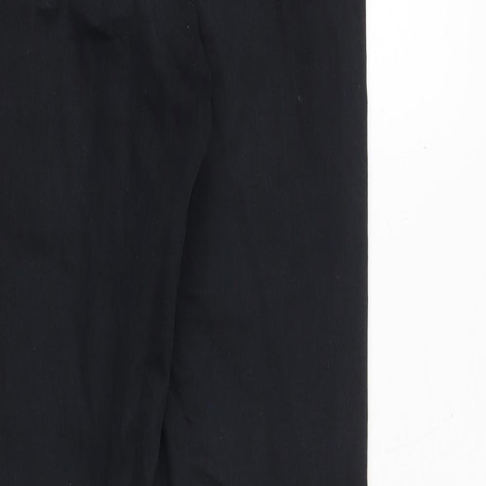 Topshop Womens Black Cotton Skinny Jeans Size 26 in Regular Zip