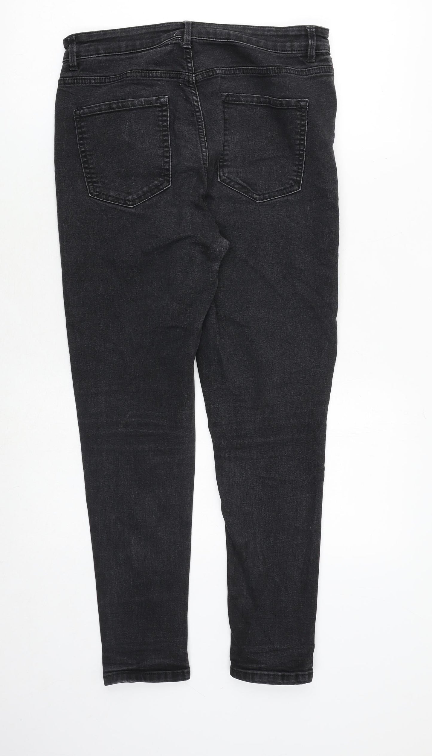 Womens UK Size 12 Marks and Spencer Regular Fit Skinny Black Jeans