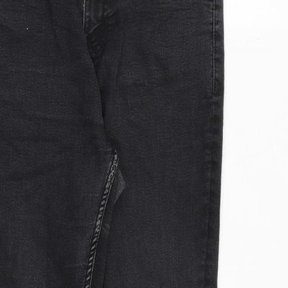 Womens UK Size 12 Marks and Spencer Regular Fit Skinny Black Jeans