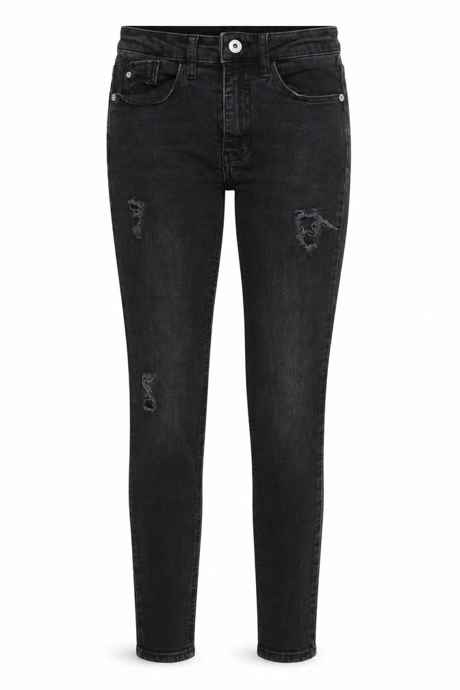 Womens UK Size 8 River Island Regular Fit Skinny Grey Jeans