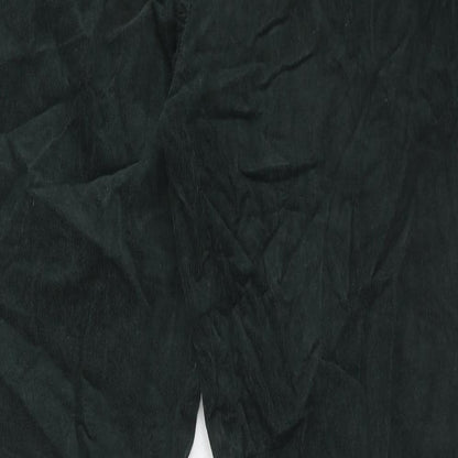 Womens UK Size 38 in Marks and Spencer Regular Fit  Green Trousers