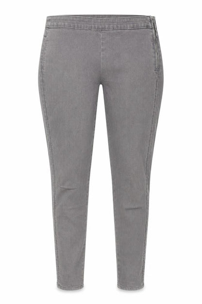 Womens UK Size 12 H&M Regular Fit Skinny Grey Jeans