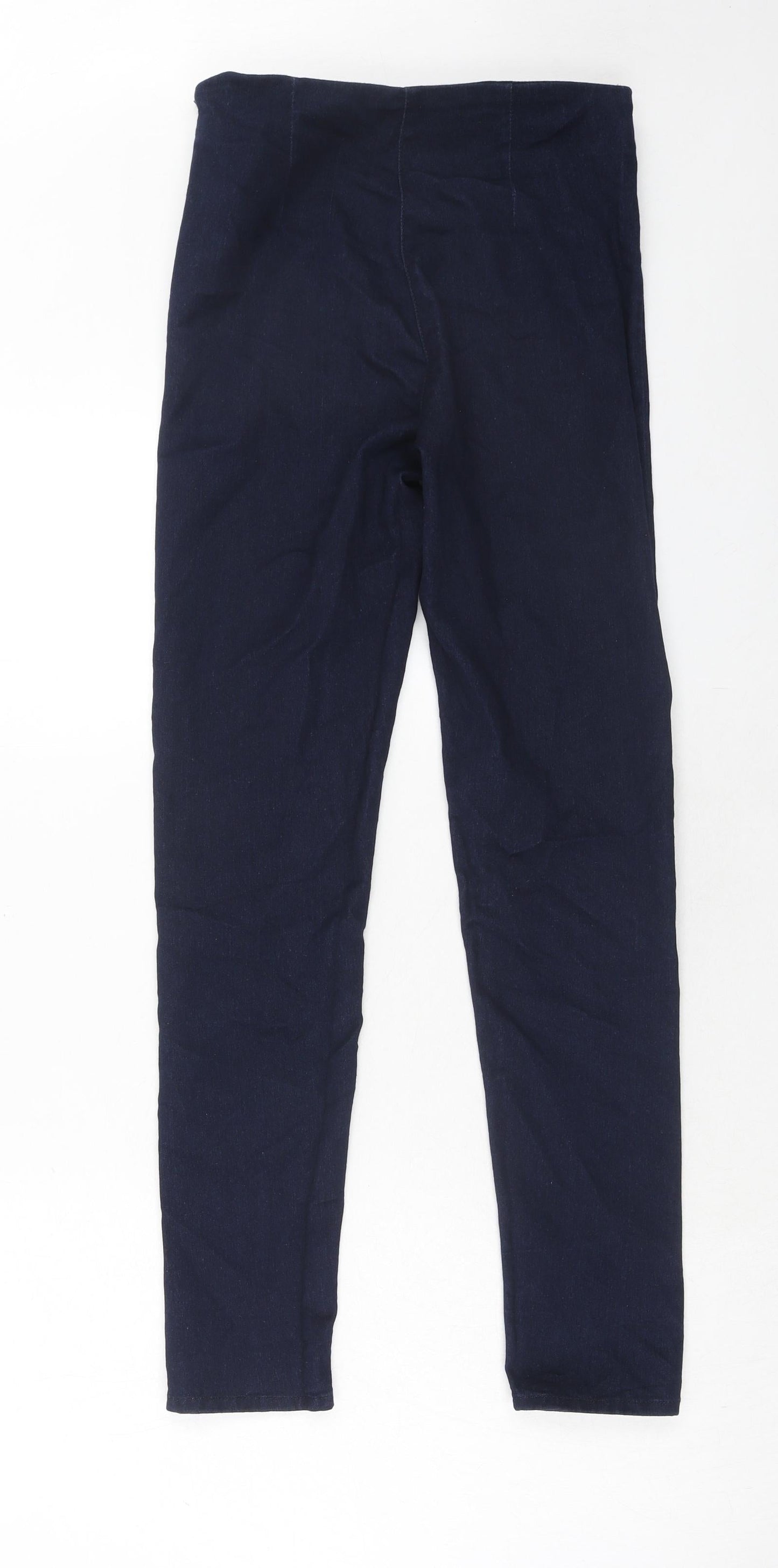 Oasis Womens Blue Cotton Skinny Jeans Size 8 Regular Zip