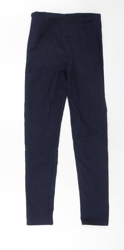 Oasis Womens Blue Cotton Skinny Jeans Size 8 Regular Zip