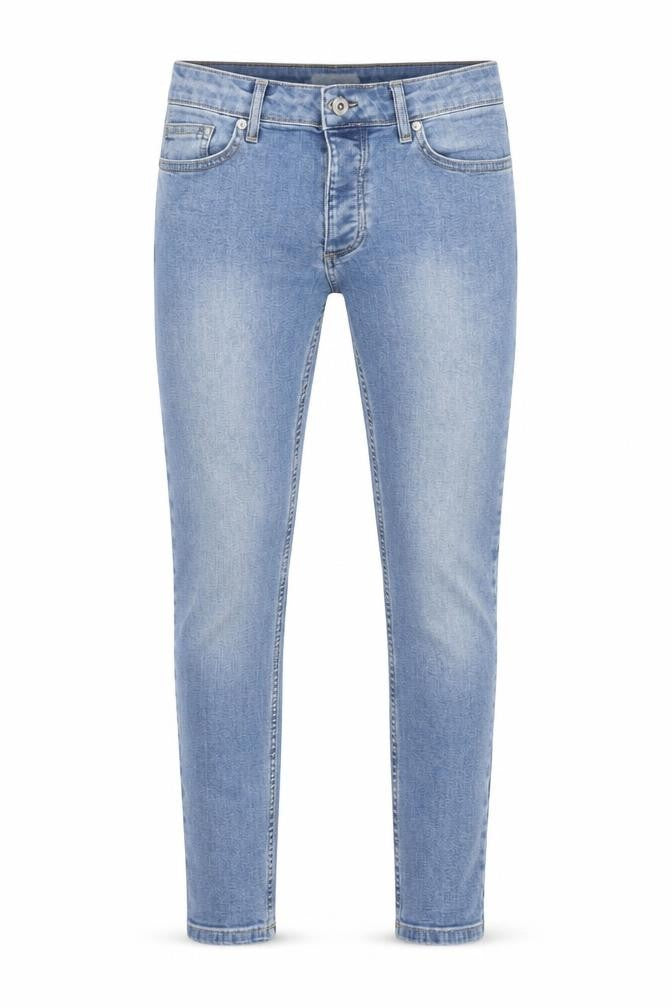 Mens UK Size 30 in Topman Relaxed Fit Skinny Blue Jeans