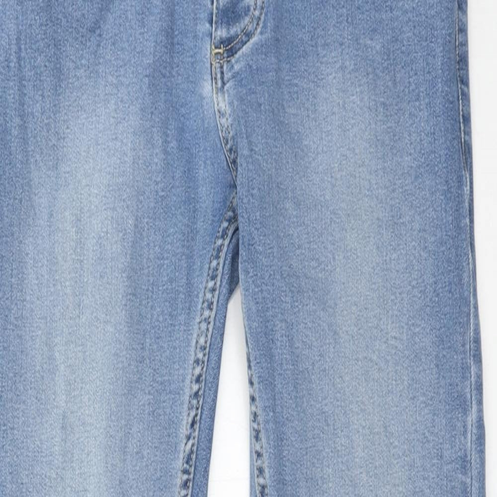 Mens UK Size 30 in Topman Relaxed Fit Skinny Blue Jeans