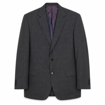 Colliezione Mens Grey Polyester Jacket Suit Jacket Size 40 Regular