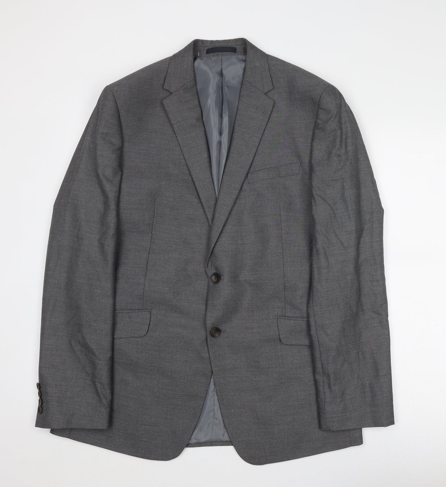 Mens UK Size 42 Marks and Spencer Regular Grey Suit Jacket