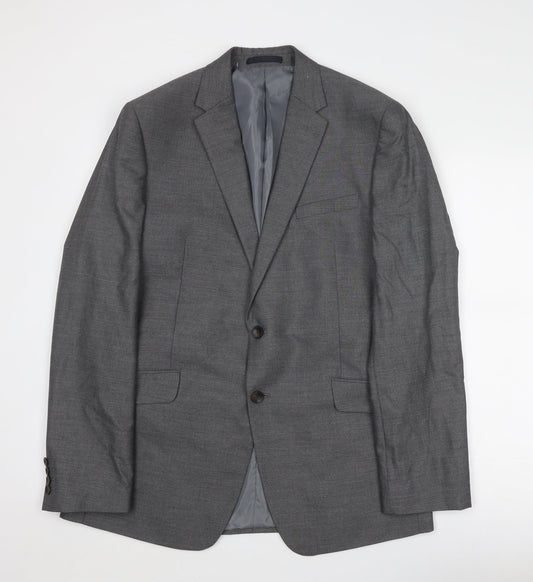 Mens UK Size 42 Marks and Spencer Regular Grey Suit Jacket