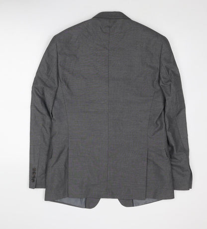 Mens UK Size 42 Marks and Spencer Regular Grey Suit Jacket