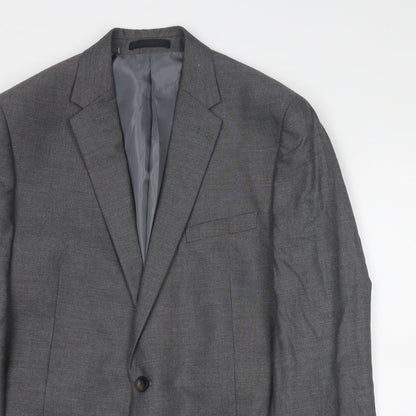 Mens UK Size 42 Marks and Spencer Regular Grey Suit Jacket