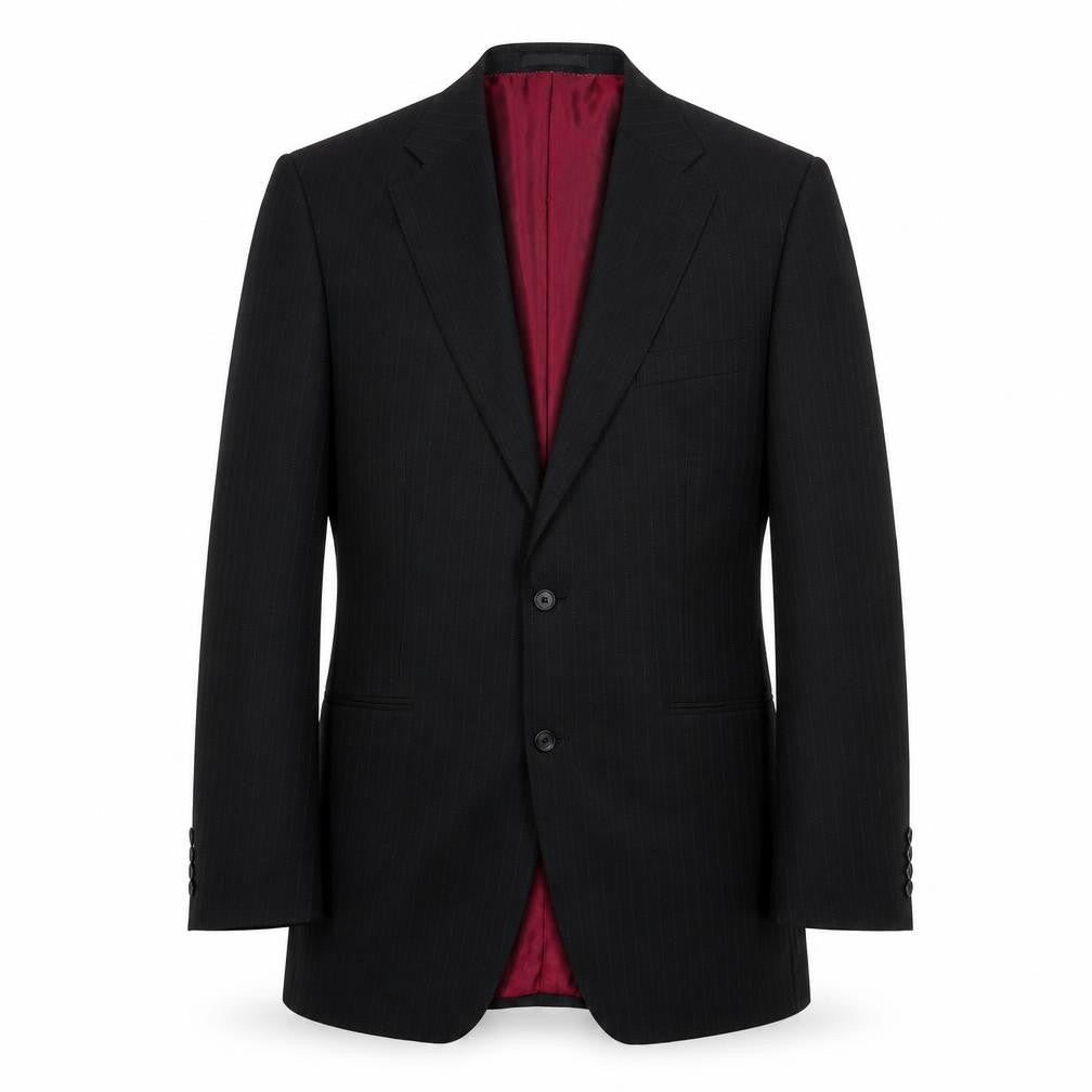 Mens UK Size 44 Greenwoods Elite Regular Black Suit Jacket
